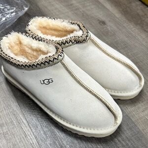 UGG Cream Shearling Slippers